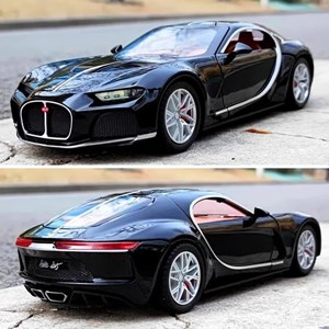 اسباب بازی ماشین فلزی بوگاتی مشکی 1:24 Diecast Bugatti Atlantic _اسباب بازی ماشین